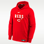 Cincinnati Reds Big Kids' Nike Therma-FIT Hood