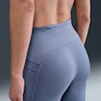 Leggings de correr de tiro alto de 7/8 con bolsillos para mujer Nike Swift