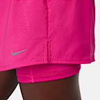 Nike Dri-FIT One Women's Mid-rise 8cm (approx.) 2-in-1 Shorts