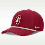 Gorra universitaria Nike ajustable para hombre Stanford Sideline Rope Rise