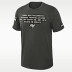 Tampa Bay Buccaneers Salute to Service Slub Men's Nike Dri-FIT NFL T-Shirt