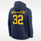 Jacob Misiorowski Milwaukee Brewers 2026 World Series Champions Men's Nike MLB Pullover Hoodie