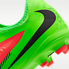 Tacos de fútbol para terrenos múltiples para niño talla grande Nike Jr. Phantom 6 Low Academy "Erling Haaland"