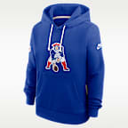 New England Patriots Alt Pack Women's Nike Dri-FIT NFL Pullover Hoodie