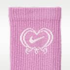 ナイキ エブリデイ プラス クッションド クルー ソックス (1足)