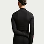 NikeSKIMS Matte Women's Mock-Neck Full-Zip Jacket