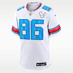 Jersey Nike de la NFL Game para hombre Dalton Schultz Houston Texans Rivalries Collection