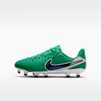 Tacos de fútbol para terrenos múltiples low para niños grandes Nike Jr. Tiempo Legend 10 Academy LV8