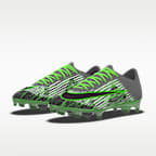รองเท้าสตั๊ดฟุตบอลไม่หุ้มข้อสำหรับพื้นสนามทั่วไปออกแบบเอง Nike Mercurial Superfly 11 Elite By You
