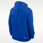 Sudadera con gorro universitaria Nike Dri-FIT de cierre completo para hombre Kentucky Sideline Standard Issue