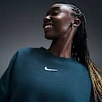 Sudadera sin cierre de cuello redondo extra oversized para mujer Nike Sportswear Phoenix Fleece