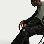 Nike Air Men's Woven All-Over Print Cargo Pants