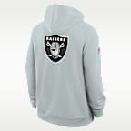 Las Vegas Raiders Utility Player Sideline Men's Nike Dri-FIT NFL Full-Zip Hoodie