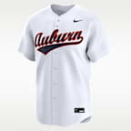 Auburn Wordmark Men's Nike College Limited Baseball Jersey