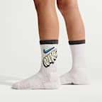 Vysoké polstrované ponožky Nike Everyday pro větší děti (6 párů)