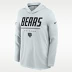 Chicago Bears Sideline Men's Nike Dri-FIT NFL Long-Sleeve Hooded Top