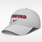 Gorra universitaria Nike ajustable para hombre Stanford Sideline Club Practice