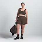 Shorts de ciclismo de 13 cm de cintura alta para mujer NikeSKIMS Matte