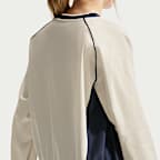 나이키 스포츠웨어 주니어 우븐 브이넥 긴팔 탑