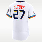 Jose Altuve Houston Astros City Connect Men's Nike MLB Authentic Jersey