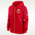 Kansas City Chiefs Phoenix Rewind Women's Nike NFL Full-Zip Hoodie