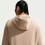 Sudadera con gorro sin cierre Nike Sportswear para mujer Club Fleece (talla grande)