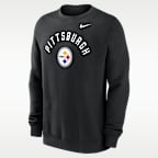 Pittsburgh Steelers Club Men's Nike NFL Pullover Crew