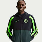 Fotbollsjacka Nigeria Energy Nike Dri-FIT i vävt material för män