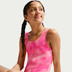 Traje de baño de una pieza con espalda en forma de U para niña talla grande Nike Swim