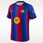 Pedri FC Barcelona Match Home Men's Nike Aero-FIT Soccer Jersey