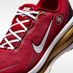 Tenis de correr en pavimento de la NFL para hombre Nike Vomero 18 (San Francisco 49ers)