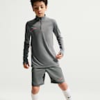 Shorts de fútbol de tejido Knit Dri-FIT para niños talla grande Nike Academy