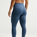 Leggings de cintura alta sin costura delantera de 7/8 para mujer Nike Universa