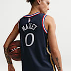 Jersey Nike de la NBA Swingman para hombre de Tyrese Maxey de los Philadelphia 76ers City Edition