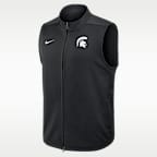 Michigan State Victory Men's Nike Therma-FIT College Full-Zip Vest