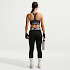 สปอร์ตบราผู้หญิงซัพพอร์ตระดับกลางเสริมฟองน้ำ Nike Pro Sculpt