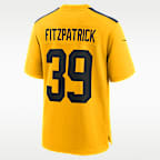 Minkah Fitzpatrick Pittsburgh Steelers Men's Nike NFL Game Jersey