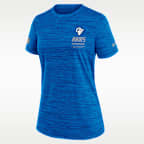 Los Angeles Rams Sideline Velocity Women's Nike Dri-FIT NFL T-Shirt