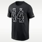 Playera Nike de la NFL para hombre Cam Skattebo New York Giants Salute to Service