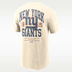 Playera Nike de la NFL para hombre New York Giants Essential Vintage Mod