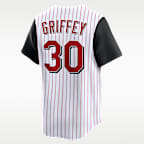 Ken Griffey Jr. Cincinnati Reds Cooperstown Men's Nike Dri-FIT MLB Limited Jersey