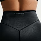 NikeSKIMS Satin Shine gebonden bikeshorts met halfhoge taille voor dames (18 cm)