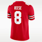 Arvell Reese Ohio State Buckeyes 2026 NFL First Draft Pick Men's Nike NFL Game Jersey