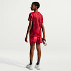 Camisola de running de manga curta Dri-FIT Nike Miler para criança