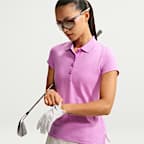 Nike Golf Club Women's Dri-FIT UV Short-Sleeve Golf Polo