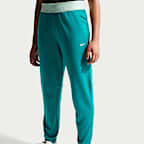Joggers Dri-FIT para niña talla grande Nike Pro Fleece