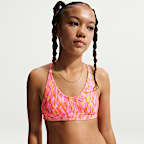 Conjunto de bikini con cordones para niña talla grande Natación Nike