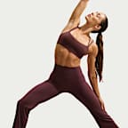 Nike Zenvy Women's High-Waisted Flared Leggings with No Front Seam