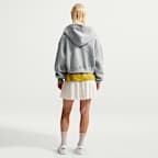 Nike Studio Fleece Medium Weight Women's Oversized Full-Zip Cropped Hoodie
