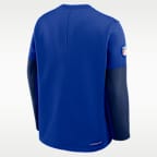 Buffalo Bills Scripted To Win Sideline Coach Men's Nike Therma-FIT NFL Long-Sleeve T-Shirt